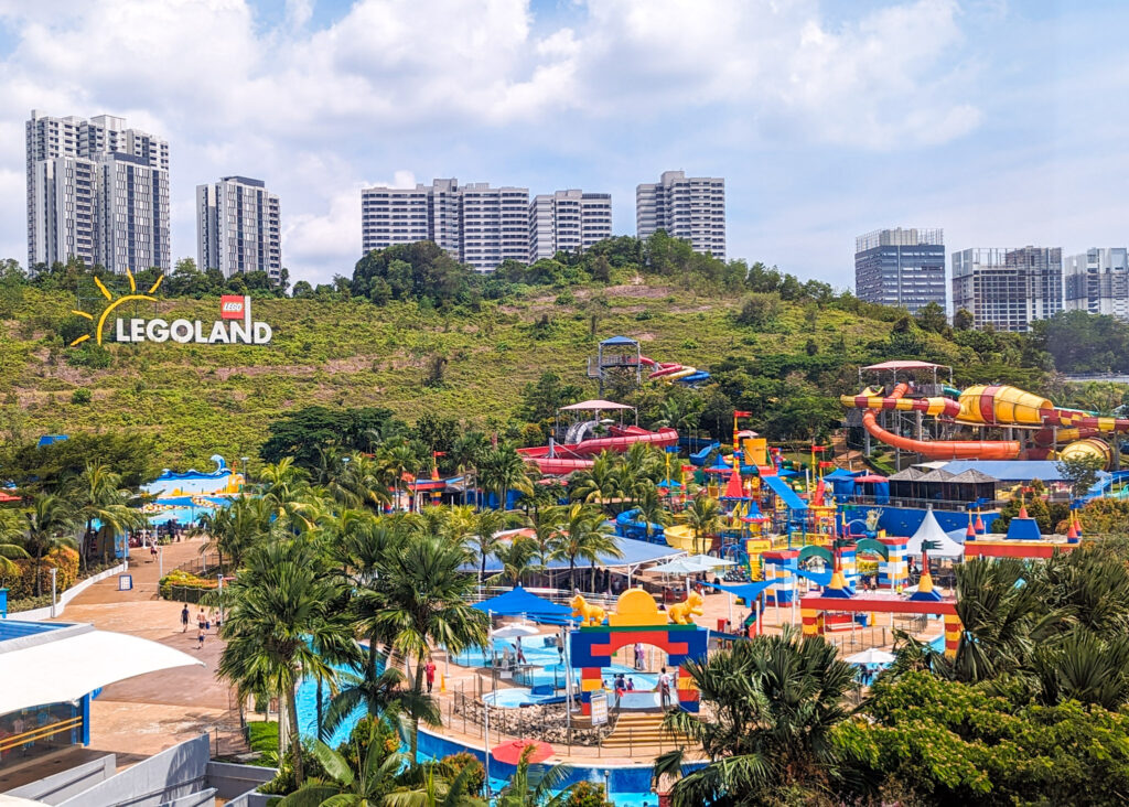 view from LEGOLAND Hotel Malaysia adventure room